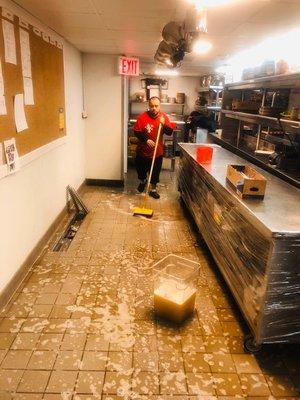 Restaurant cleaning