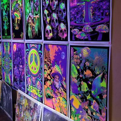 Black light posters