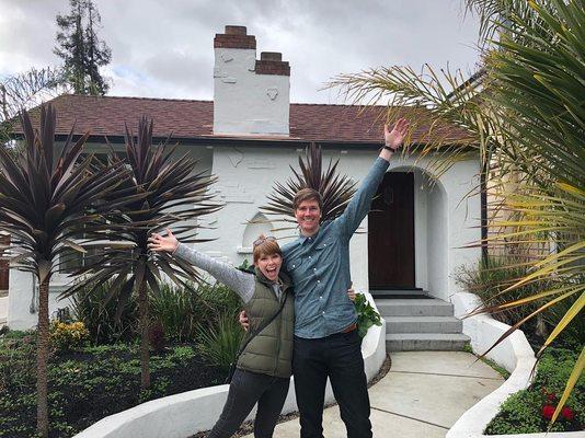 First time homeowners – thanks Sean!