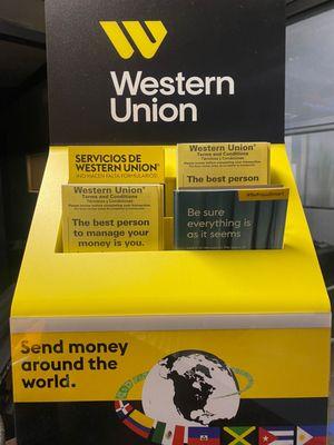 Tenemos servcios de Envios de Dinero a Centro America ,Mexico,  y todo el mundo con Western Union y Orlandi Valuta