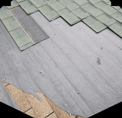 Roof repair by Resolve Roofing