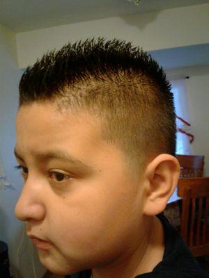 Very nice Fohawk...