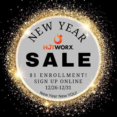 New year New YOU! $1 enrollment, what have you got to lose besides calories?!