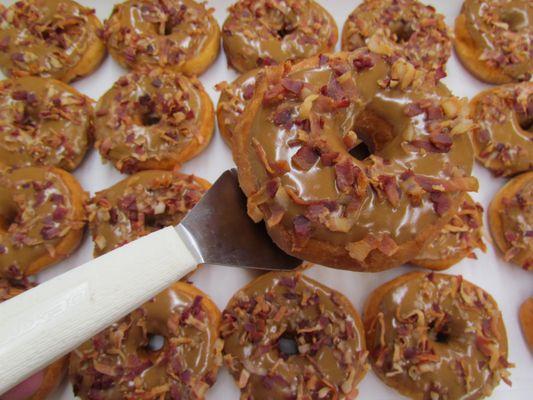 Bacon Maple Donut! Sat. only