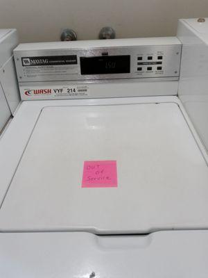 Washer "out of service" for almost an entire month!