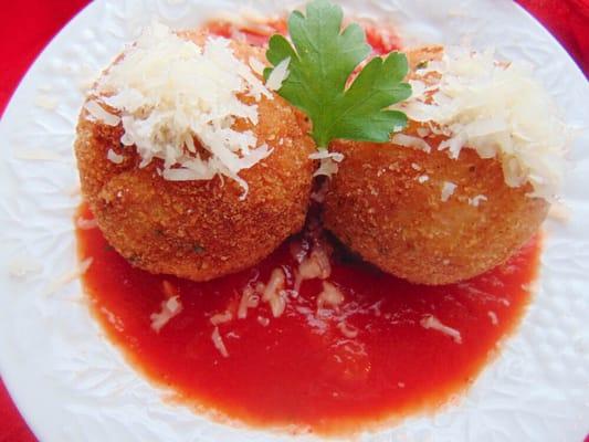 Arancini (risotto balls)