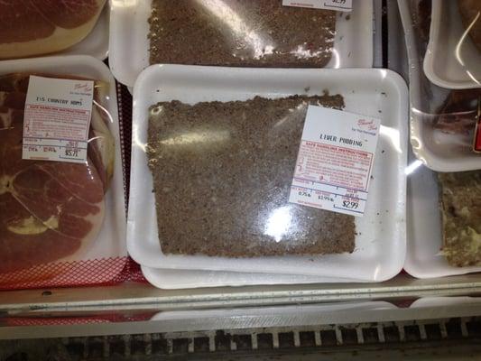 Nice slab of Liver Pudding.