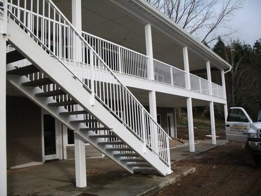 Waterproof Deck and Aluminum Railing System