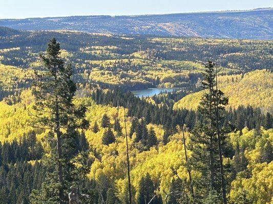 Super color on top of the Grand Mesa.