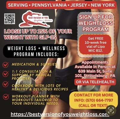 Best Version of you Weightloss + Wellness