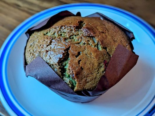 February 19, 2024; Pistachio Muffin.