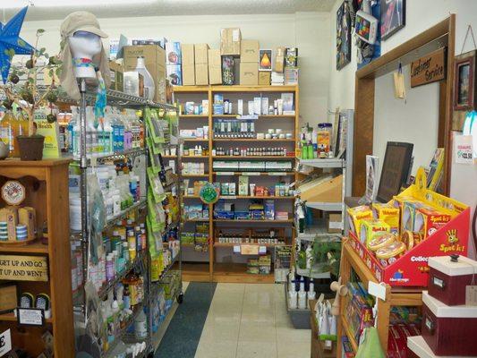 Our natural products area continues to grow. You will find a large selection of homeopathy and a unique selection of other products too!