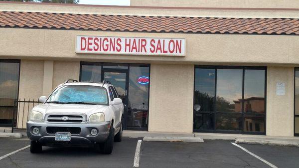 DESIGNS hair salon.