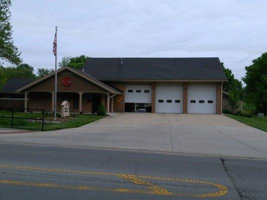 Front of building