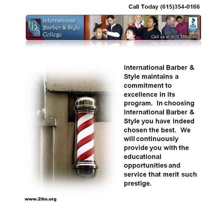 Barber School in Nashville, TN - International Barber and Style College