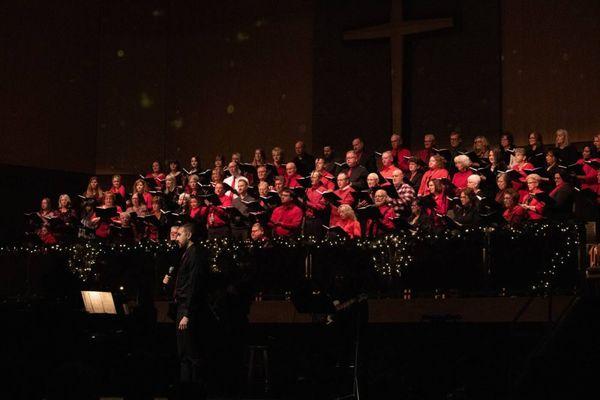 Christmas choir presentation