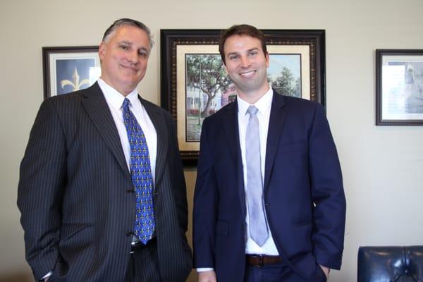 Attorneys Robert P. Charbonnet, Jr. and James S. Rees, IV.