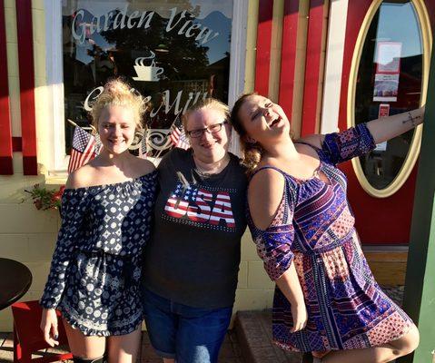 Our Barista's; Amanda, Jillian and Hollie!!