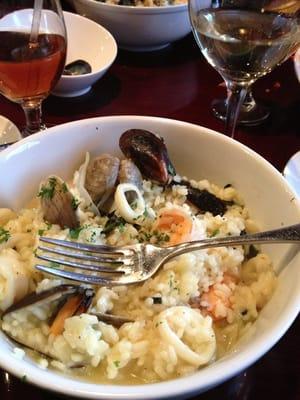 Seafood risotto