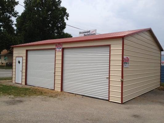 Custom Built Carport Garage