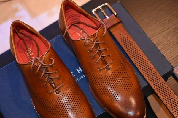 Washington Grand Laser Wingtip Oxford and matching Belt!