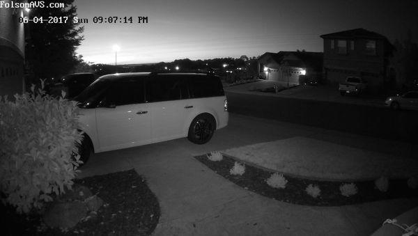 4 Megapixel IP Turret camera night