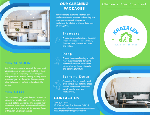 What Does Khazaleh Cleaning Services Offer?