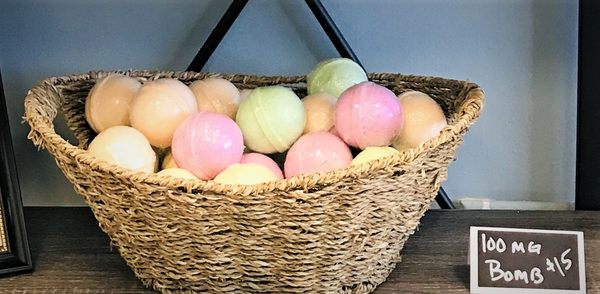 100mg CBD Bath Bombs are a great way to relax!