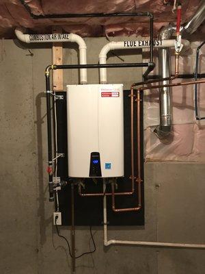 Navien High efficient stainless steel tankless water heater