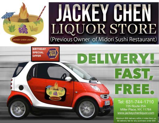 Free, Fast Delivery Less Than 40 Minutes