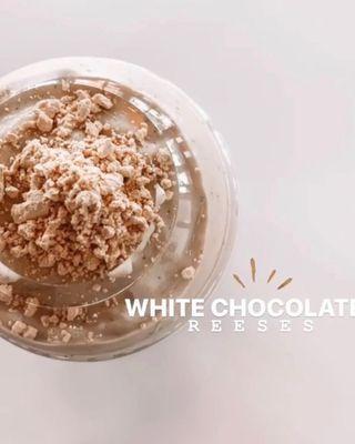 White Chocolate Reece's Shake