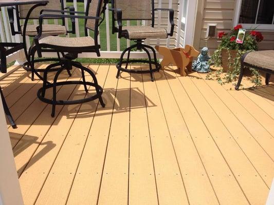 Composite Decks require regular cleaning.  SoftWash is the preferred method.