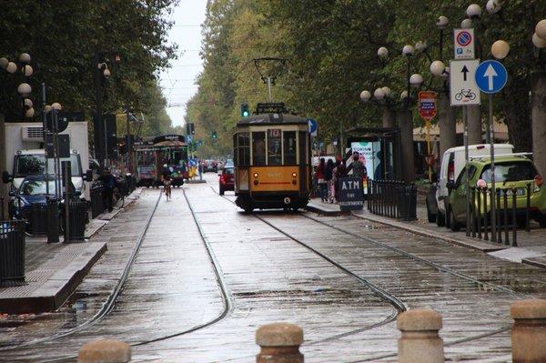 Milan street scene