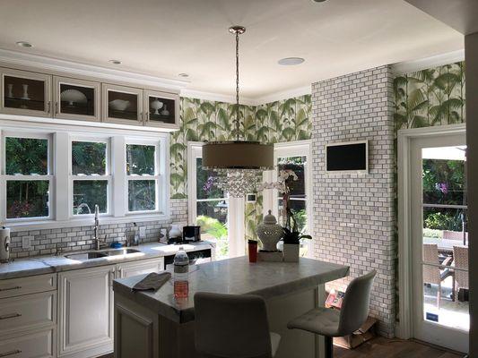 Wallpaper kitchen