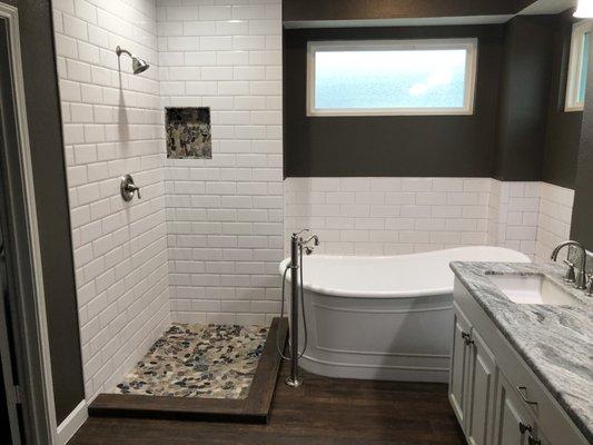 Remodel master bathroom