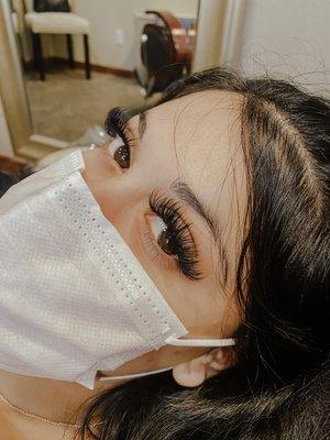 Hybrid lash extensions