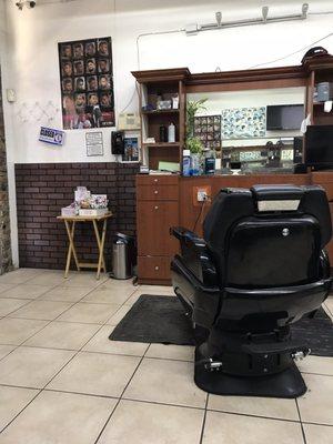 First chair, and today I my best barber on the third chair!