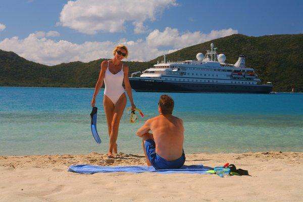 Shore excursions to exotic beaches all over the world.