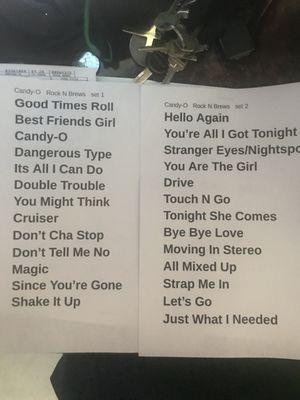 SET LIsts