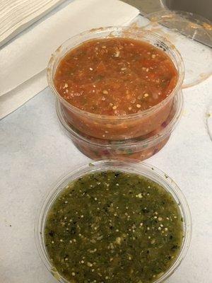 Red and Green Salsa