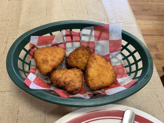 Fried Macaroni & Cheese.