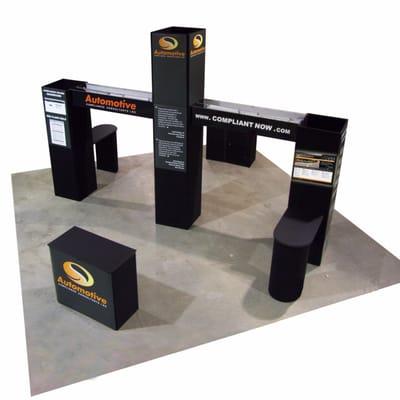 Island trade show displays starting at $5,990