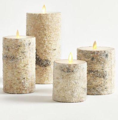 Sugar Birch Candles  50% Off