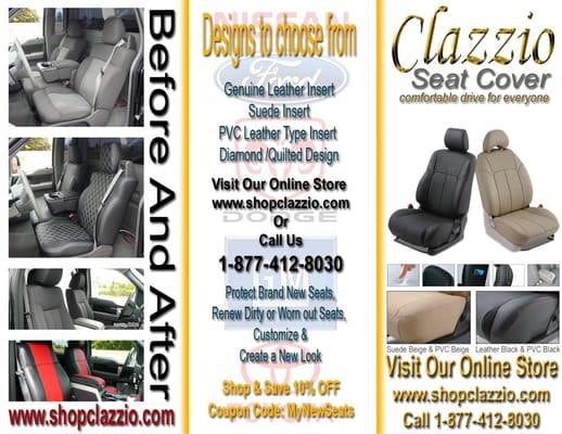 Clazzio Seat Covers coupon code