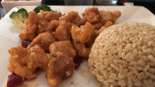 General Tao's Chicken Lunch @ Sichuan Bistro