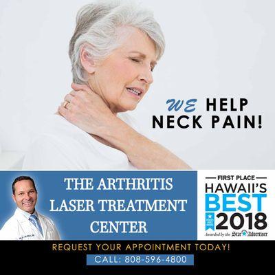 Pain Management Clinic Honolulu, Hawaii. Dr. Alosa at The Arthritis Laser Treatment Center can help! 808-596-4800 -OR- https://www.dralosa.c