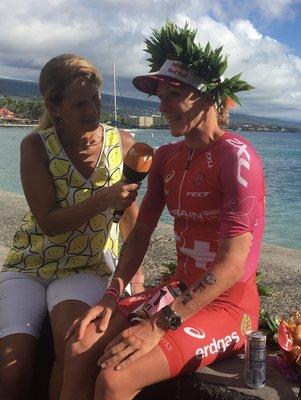 Interviewing the 40th Ironman Winner, Daniela Ryf