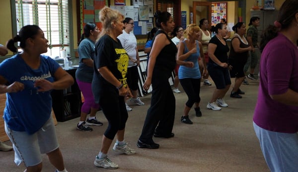 WeViva Zumba Class at Southwest Key Programs, Austin