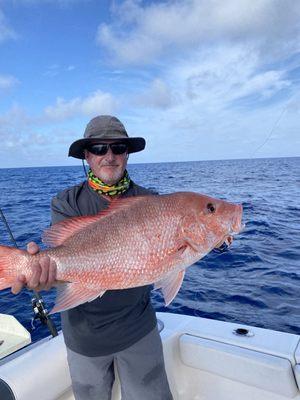 Red Snapper 60 miles offshore