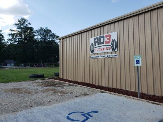 Front of RD3 Fitness, across from the soccer complex.